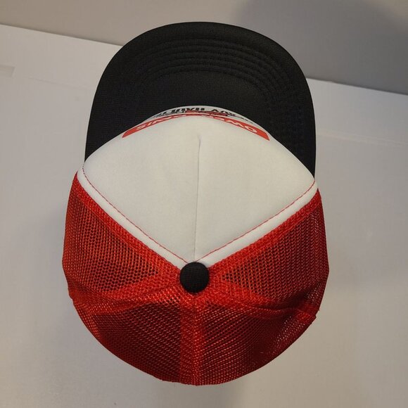 Vintage 90s Trucker Hat Owen Davis Trucking Screen Printed Mesh Adjustable Hat - Picture 6 of 8